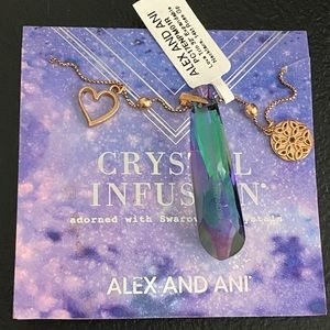 Alex and Ani adjustable Trio necklace